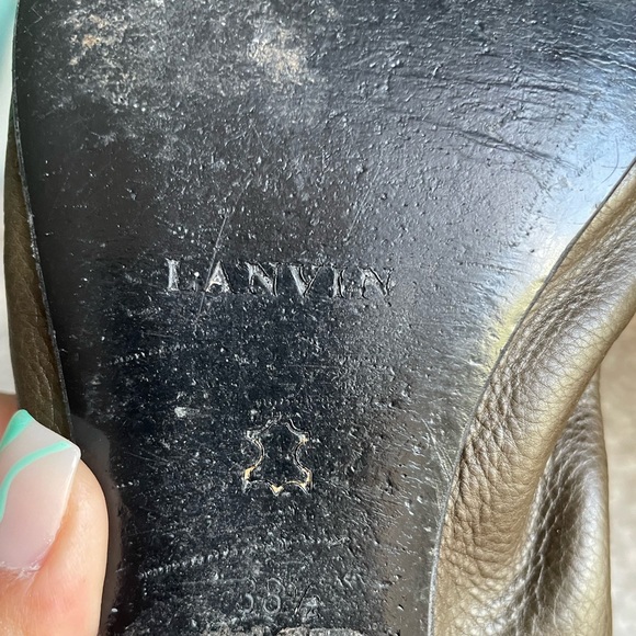 Lanvin Ballerina Leather Flats - Picture 8 of 10